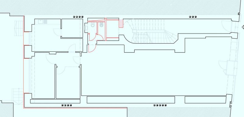 PLATFORMA ARCHITEKTI, Dům s loftem, 1. NP - foto