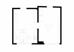 Studio Schwestern, Dětská ordinace v Revoluční, půdorys – foto