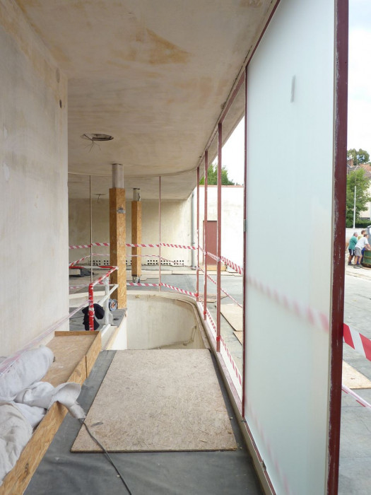 Vila Tugenhat v Brně, stav před rekonstrukcí – foto