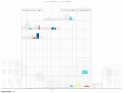 Anne-Sereine Tremblay a Jan Kudlička, Nová radnice pro Prahu 7, pohled severní // 2. místo – foto