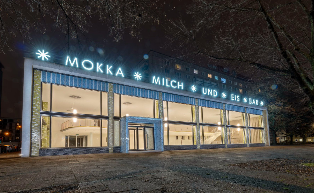 Rekonstrukce Mokka Milch Eis Bar Berlin 