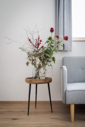 Stavení s červenou pumpou od DESTYL architekti