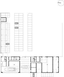 OK PLAN ARCHITECTS s.r.o., SKLADOVACÍ A PARKOVACÍ AREÁL BYCHL s.r.o. - půdorys