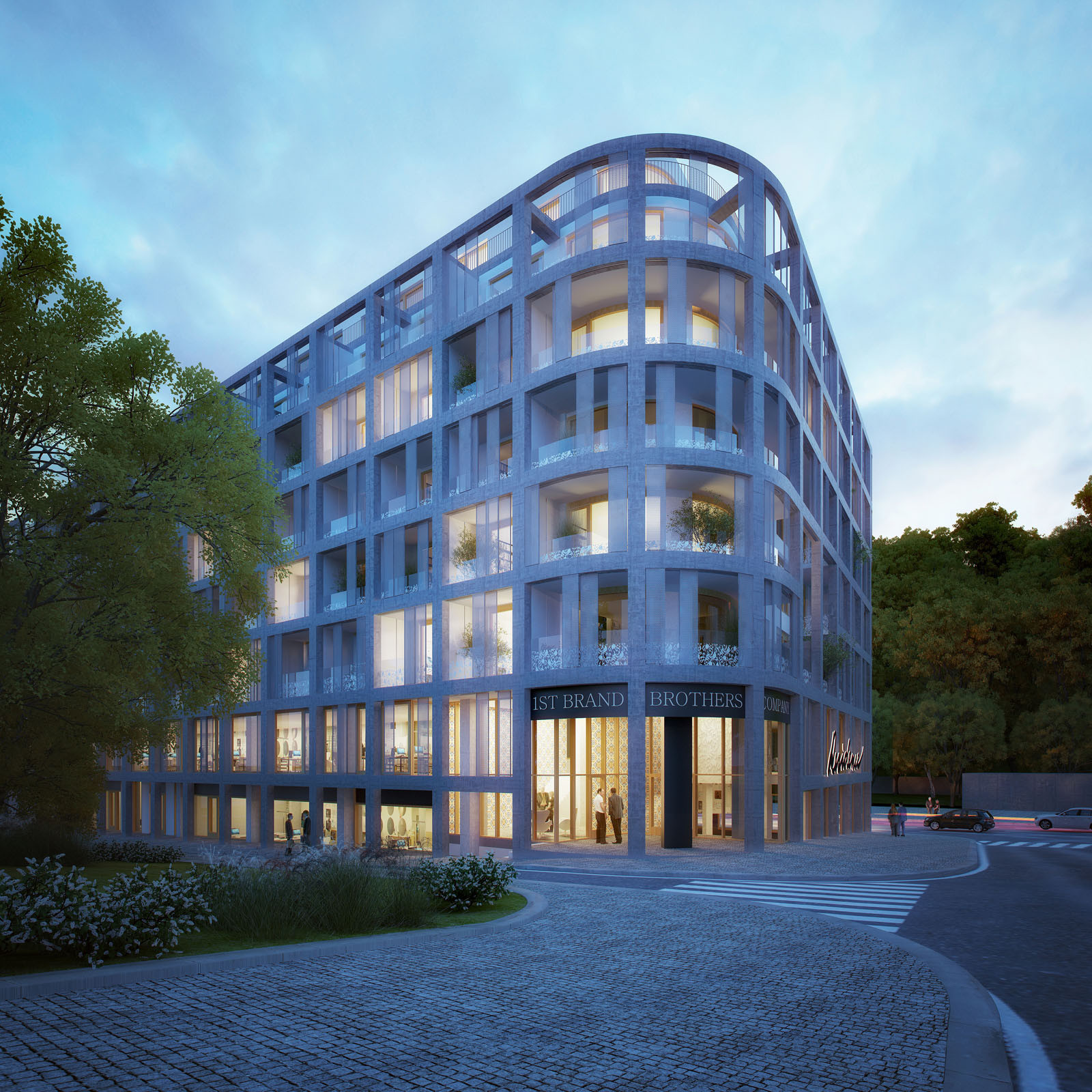 A.LT Architekti-bytový dům Práchnerova