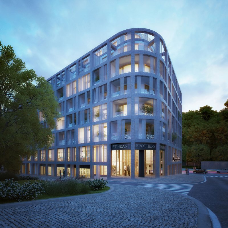 A.LT Architekti-bytový dům Práchnerova