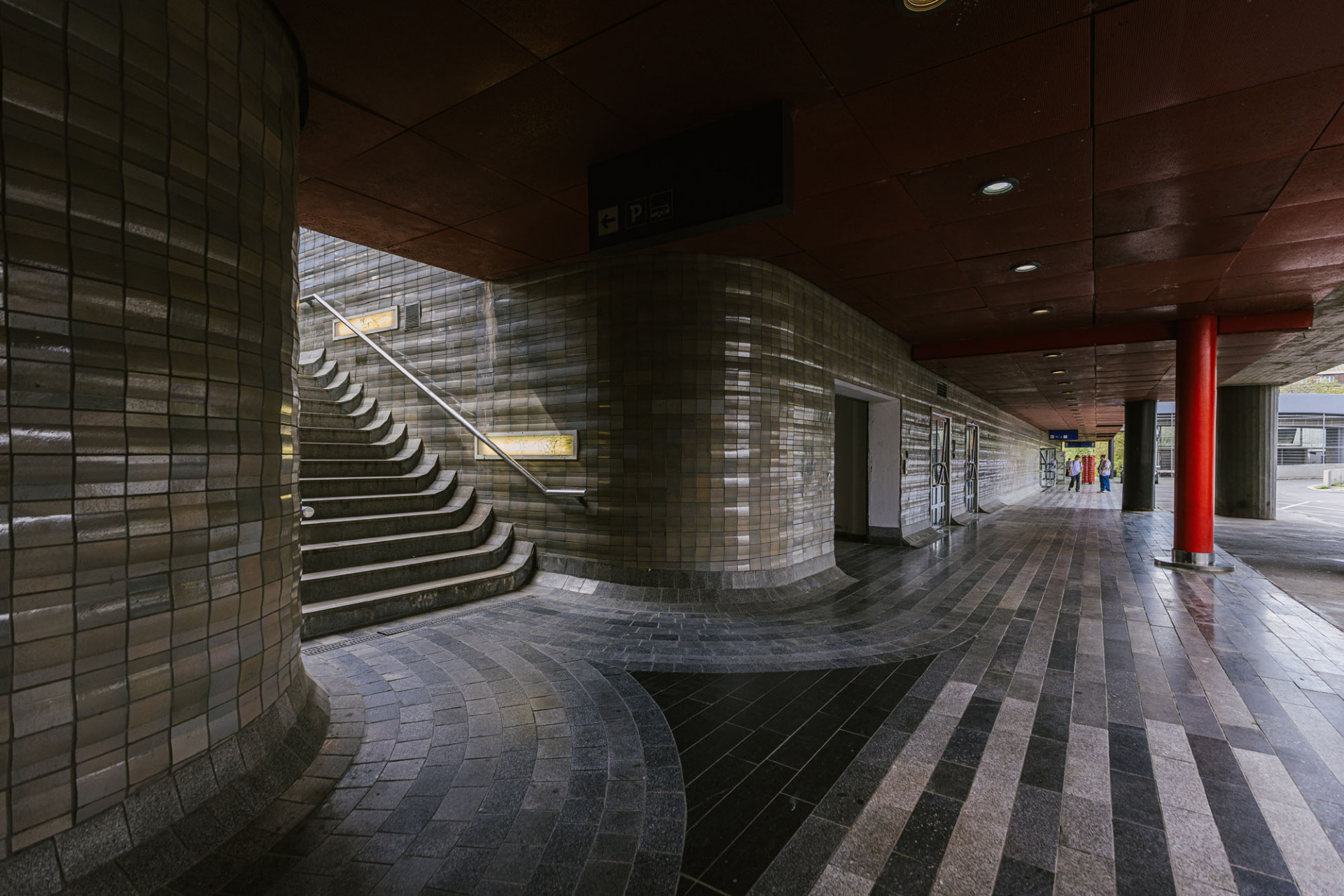 Prostředí Hlavního nádraží Praha