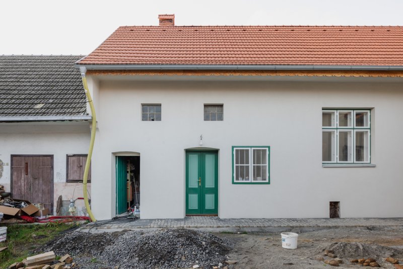 Rekonstrukce a přístavba  rodinného domu v Lozorně, MAPA