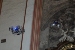 Drony z FEL ČVUT jsou využívány při rekonstrukci památek