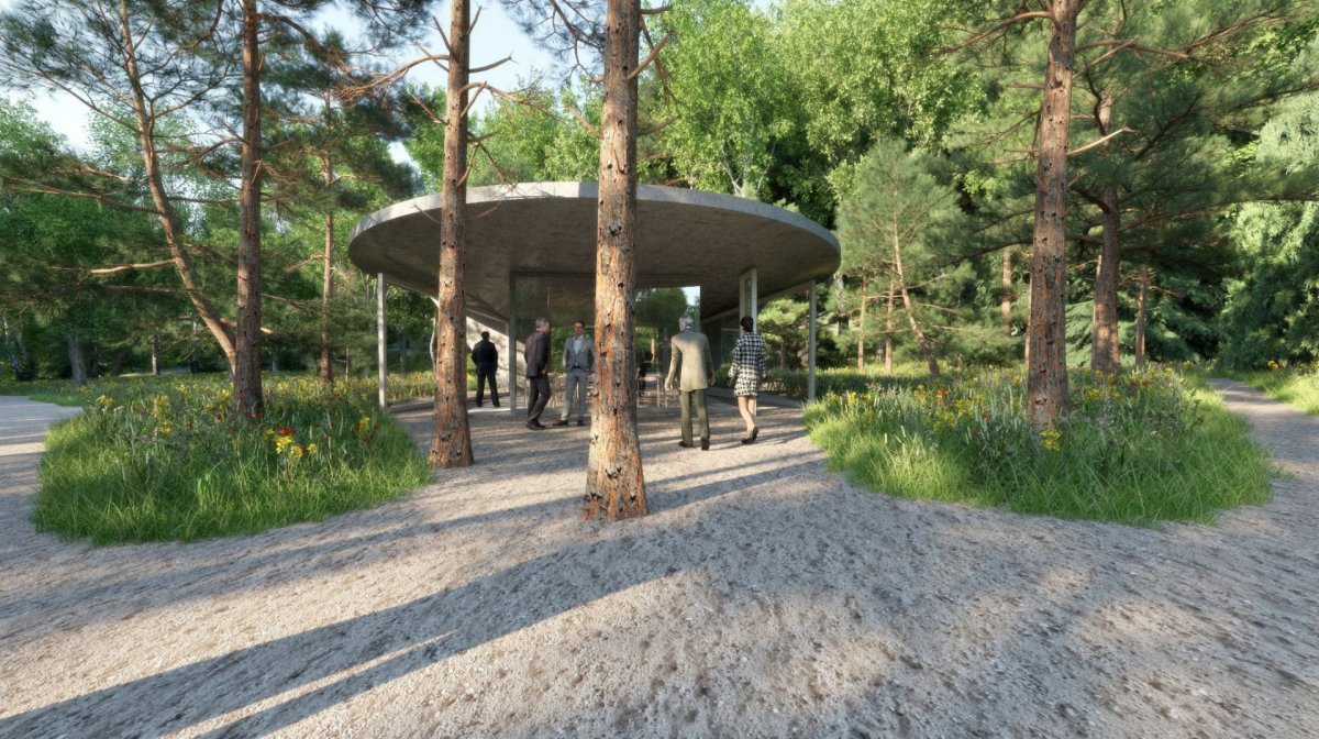 Vítězem soutěže na novou smuteční síň v Týnci je studio Ivan Kroupa architekti