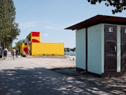 JRKVC, 5KA / Bufet z lodných kontajnerov – foto