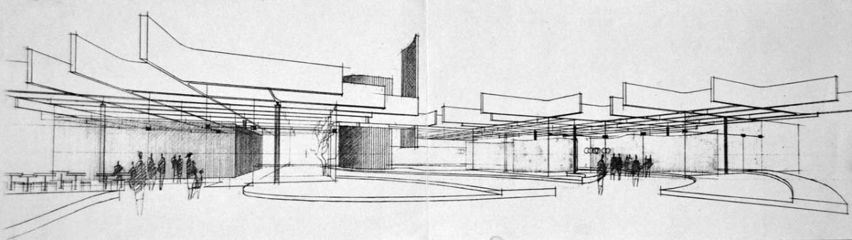 EXPO Osaka 1970 - skica