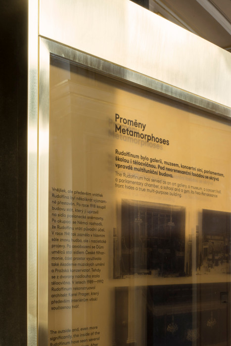 Interiéry předsálí České filharmonie v Rudolfinu, Lenka Míková architekti / Lenka Míková