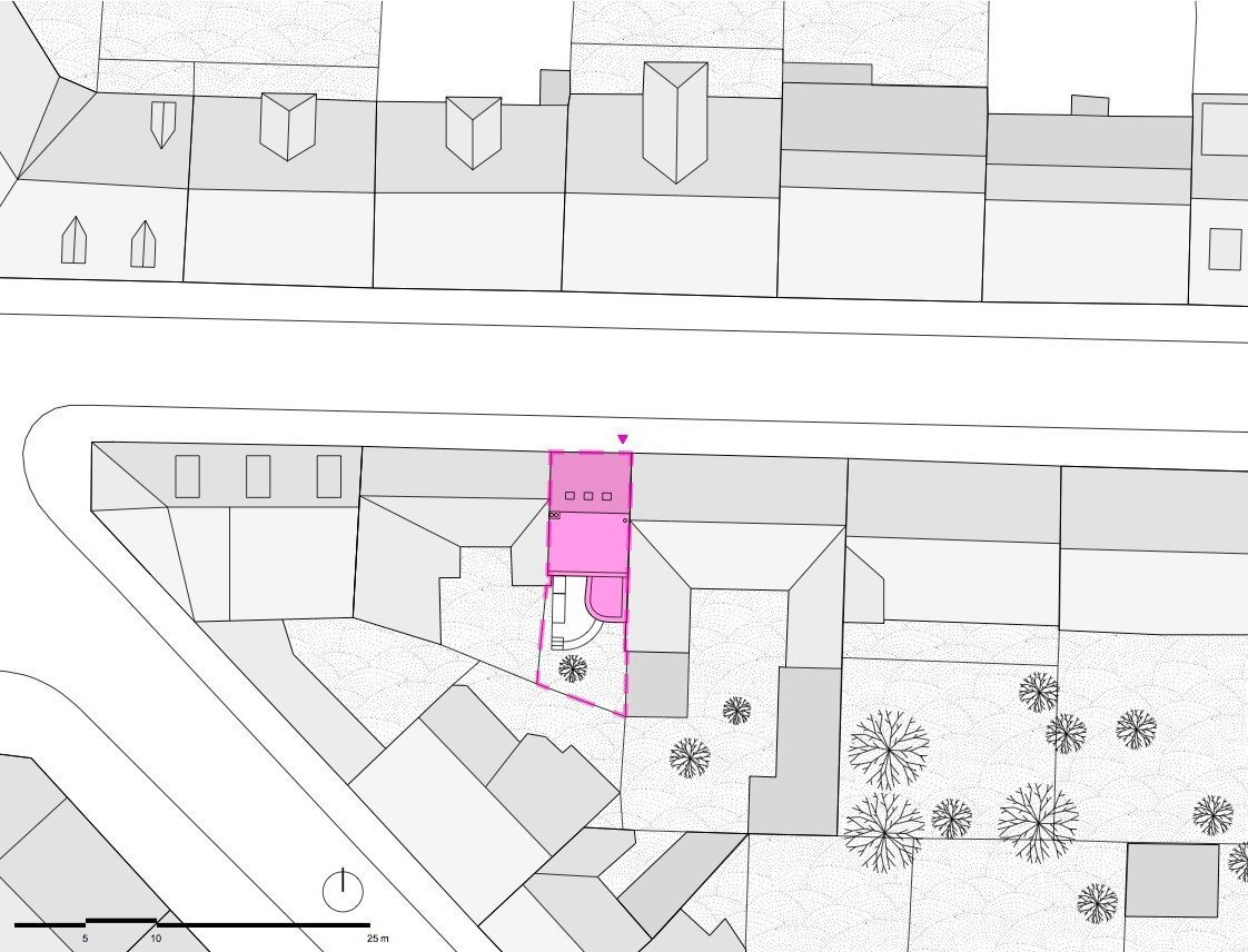 RK17, BY architekti, situace
