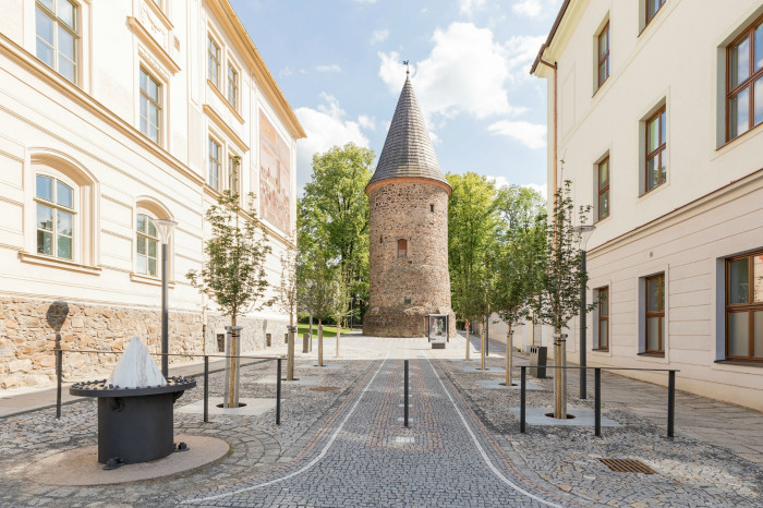 Revitalizace Vrchlického sadů v Klatovech, CHVOJKA / architekt,