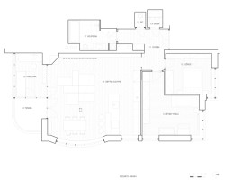 Půdorys (Rekonstrukce bytu ve Strašnicích, MENU architekti)