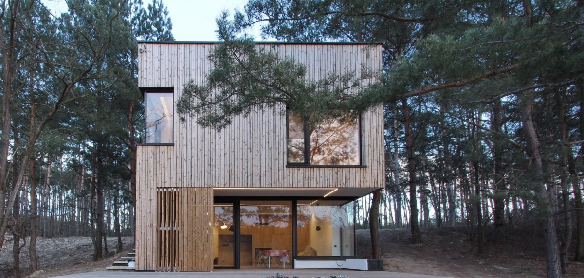 Chata PS ve slovenské obci Plavecký Štvrtok, Hantabal architekti © Juraj HantabalChata PS ve slovenské obci Plavecký Štvrtok, Hantabal architekti