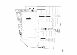 Galéria Martin, půdorys 2NP, Atelier8000