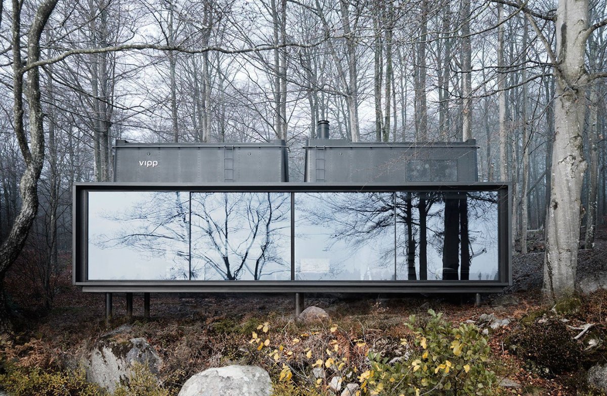 Modulární chatka VIPP Shelter, Morten Bo Jensen.