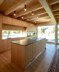 Harazim Karel Architektura - RD Borová Lada: Kuchyň s ostrůvkem