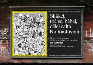 Nová vizuální identita areálu Výstaviště Praha, Tereza Hejmová / Štěpán Malovec / Martin Odehnal.