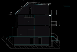 Rekonstrukce rodinného domu, nákresy