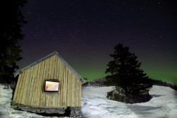 Transformace stodoly v údolí Myrkdalen na turistické ubytování, OPAFORM