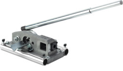 Se sekačkou kolejnic lze celý systém Prevista Dry Plus instalovat snadno a rychle přímo na stavbě jednou osobou