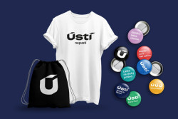 Nová vizuální identita Ústí nad Labem od studia Trifor