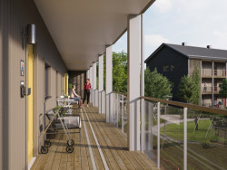 Modulární domy pro seniory a lidi trpící demencí, SilviaBo, zdroj : Dezeen