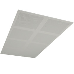 Sádrokartonové perforované desky Gyptone BIG Quattro 41 Activ‘Air® pro řešení prostorové akustiky v místnosti
