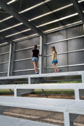 Tribuna fotbalového hřiště TJ Sokol, Záryby