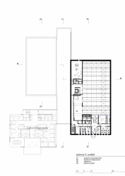 atelier-r, Aplikační centrum BALUO, půdorys 3. NP – foto