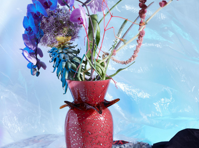 Kolekce váz Underwater od Františka Jungvirta pro sklárnu Ajeto