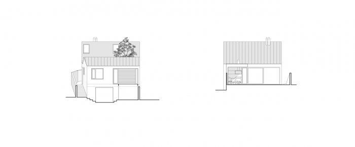 gutgut, DEV / Rodinný dom na Devíne, pohled Z a V – foto