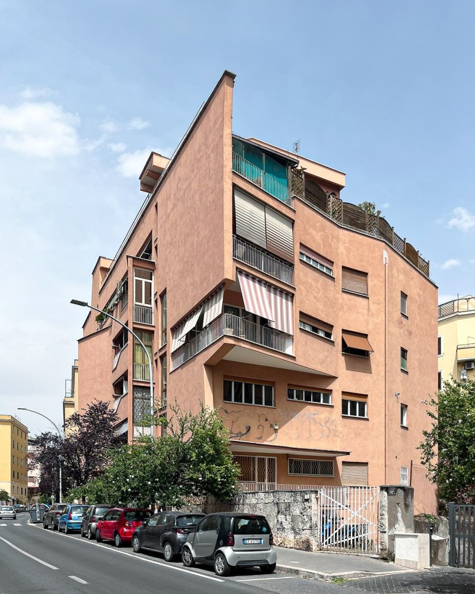 Luigi Moretti - Palazzina della Cooperativa Astrea, 1947-1951. Ulice: via Jenner