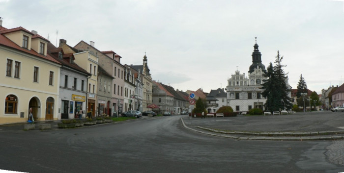 Revitalizace náměstí ve Stříbře, stav před rekonstrukcí, M&P Architekti