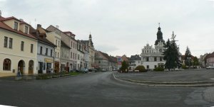 Revitalizace náměstí ve Stříbře, stav před rekonstrukcí, M&P Architekti
