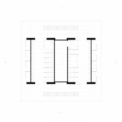 Rekreační areál Běstvina, Žalský architekti / Jan Žalský, Tomáš Nováček, Max Lipovský, Vojtěch Tecl, půdorys