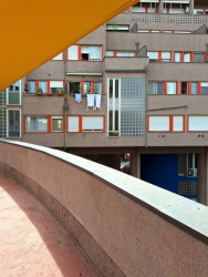 Obytný komplex Monte Amiata, Carlo Aymonino a Aldo Rossi, 1967-1974