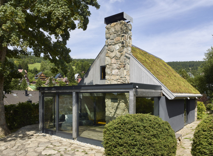 Rekonstrukce horské chaty z 80. let od studia ARCHTEAM