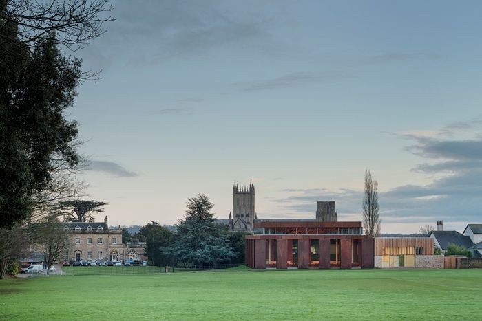 Nová budova hudební katedry, Eric Parry Architects, Wells, Foto