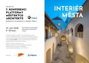 Interiér města, konference Platformy městkých architektů a Společnosti Petra Parléře