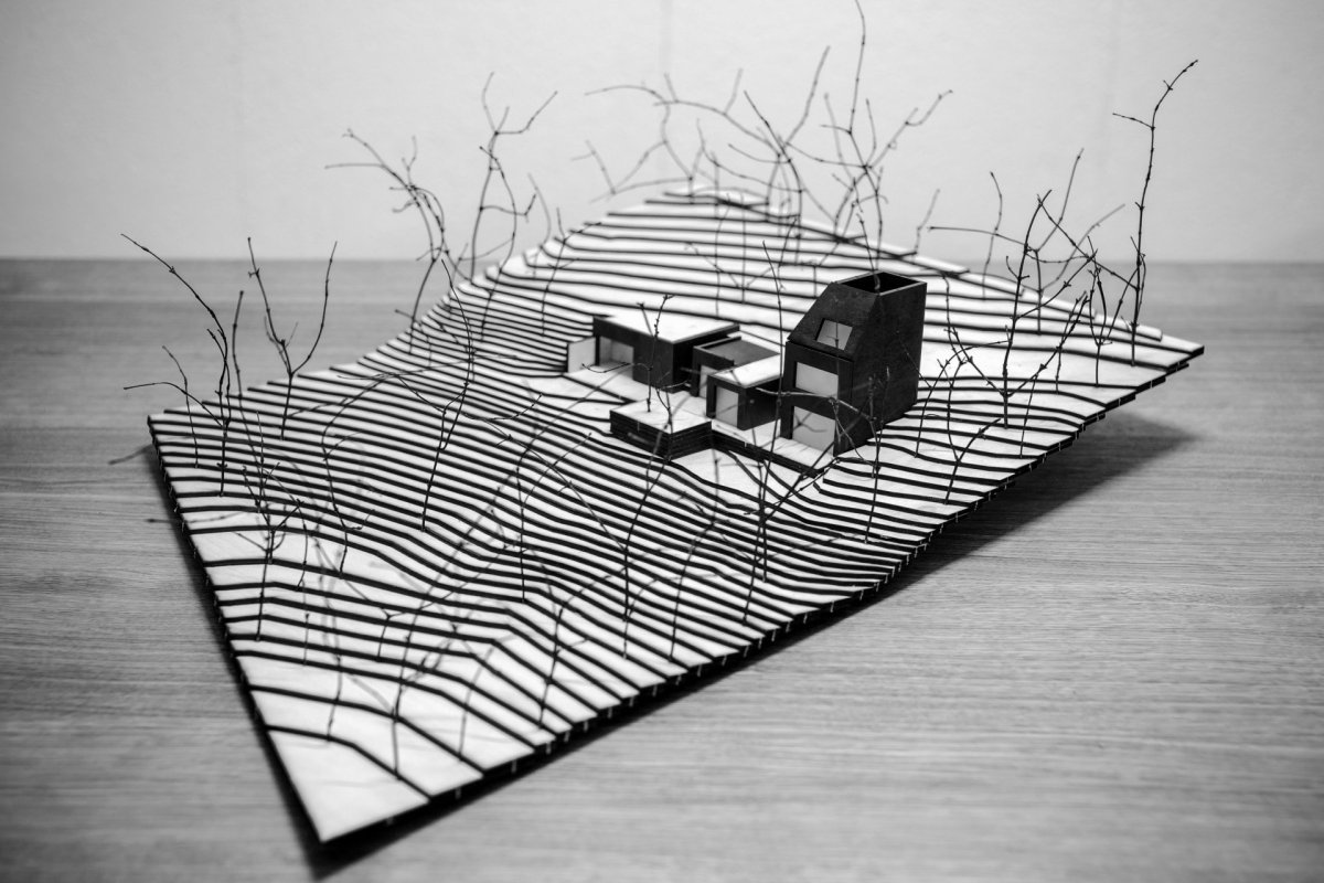 Model (Chata JARO u Prahy, edit! architects)