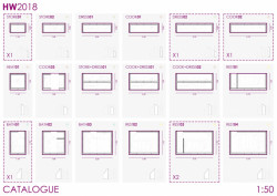 Cabin Modules, katalog modulů, IR arquitectura