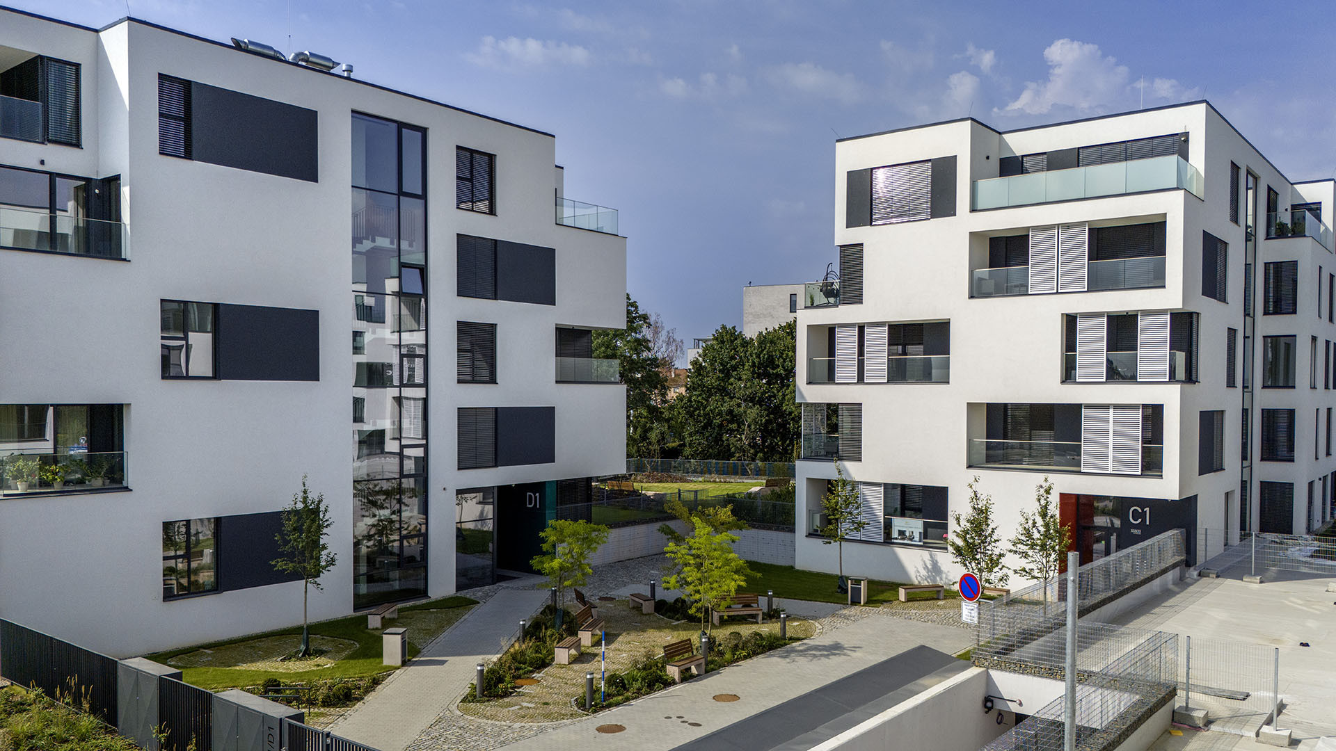 Bytový komplex Šantovka Living v Olomouci