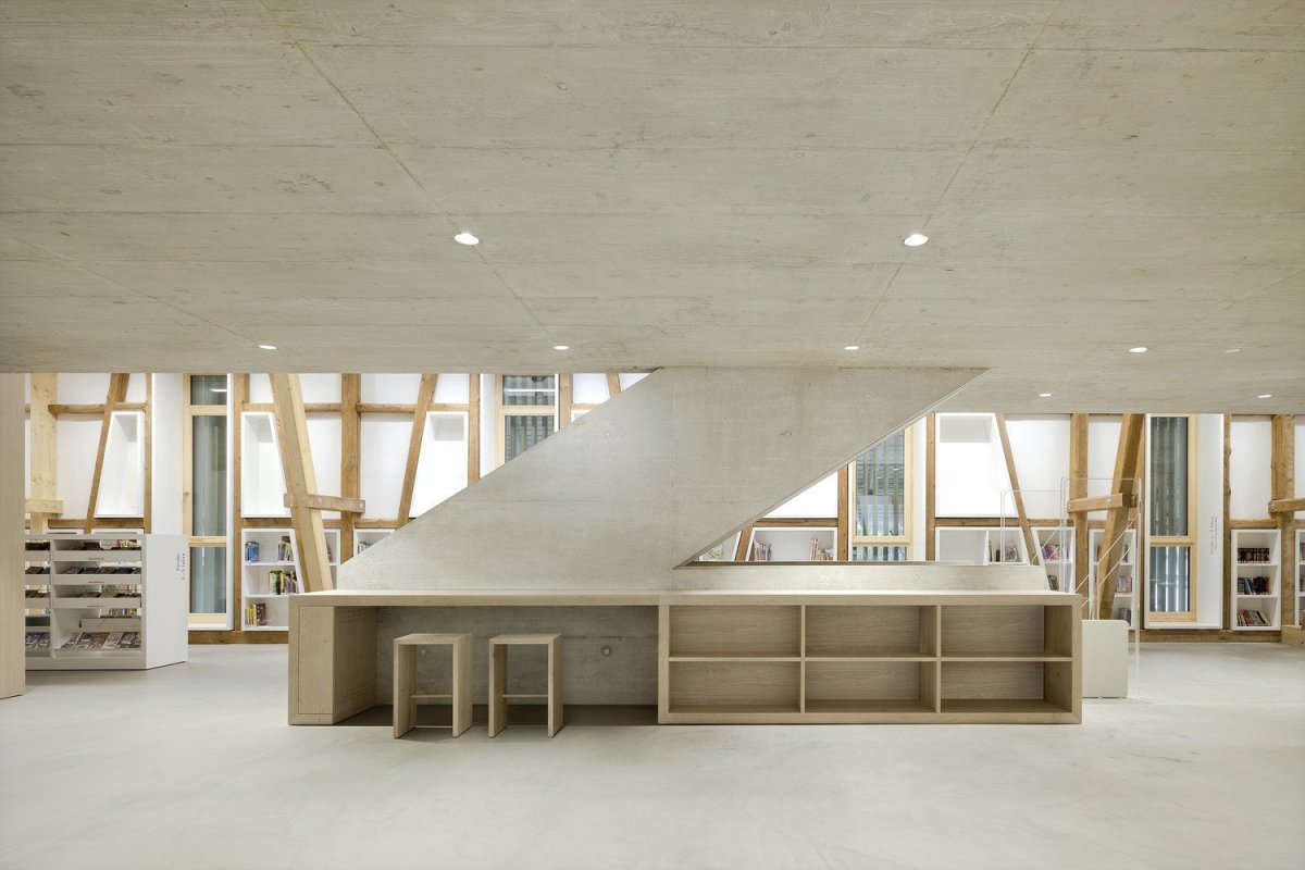 Knihovna v Kressbronnu, Steimle Architekten / Jens Oehmigen