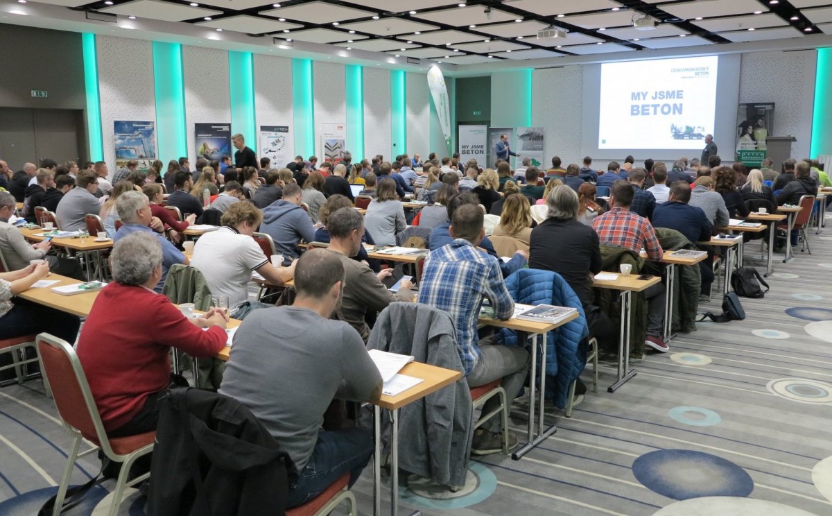 Konference Beton University v Brně.