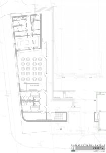 Pavilon ZŠ Smečno, LCArch s.r.o. - půdorys přízemí