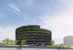 A to že v Kodani chtějí i nadále parkovat v příjemném prostředí, dokládá další realizovaný projekt. Na své ozelenění ještě čeká – budoucí podobu je možné vidět na vizualizacích.