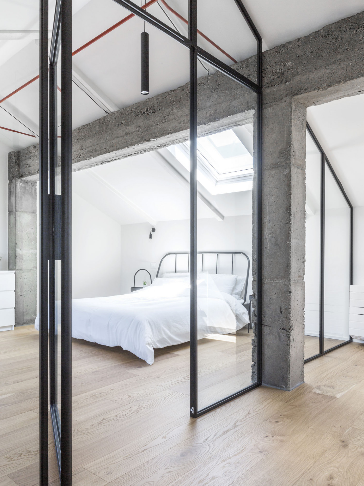 Podkrovní byt v Turíně, BLAARCHITETTURA - foto